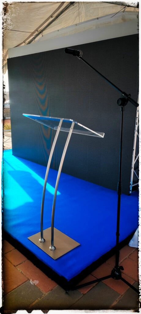 Atril Metacrilato conferencias soleventosmalaga.com